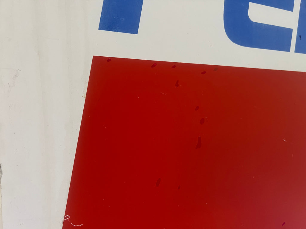 Untitled (Large Metal Pepsi Sign)