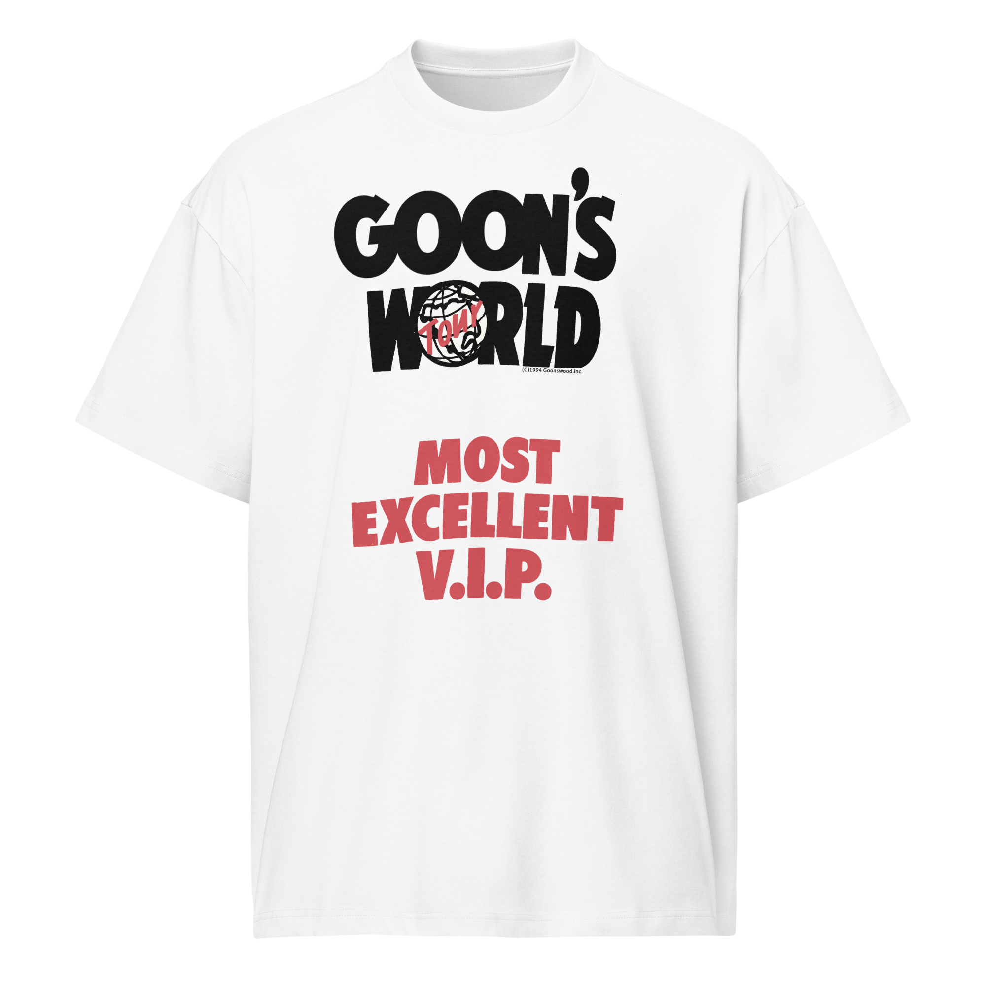 GOON’S WORLD TOUR — MOST EXCELLENT V.I.P.